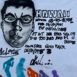 SUPERBAD- SETH’S SKETCHBOOK 1/1 Airbrushed tee
