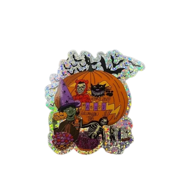 trick 'r' treater crew sticker